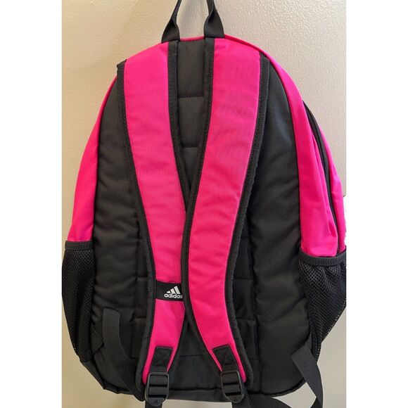 NWT Adidas Striker II Team Backpack in pink and black - Picture 4 of 13